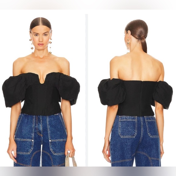 cult gaia Tops - Cult Gaia Samantha Off The Shoulder Top